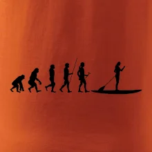 Evoluce paddleboard žena