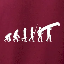 Evoluce kanoe nad hlavou