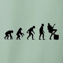 Evolúcia gitarista - noha na kombe