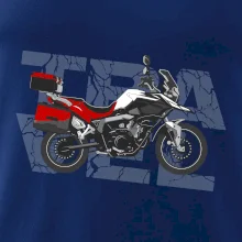 Cestovná enduro červená Cestovná enduro červená