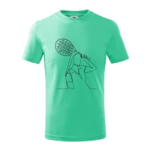 Tenistka jedným ťahom