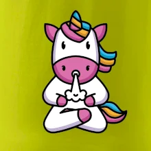 Yoga fučiaci jednorožec