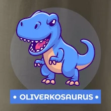 Dinosaurie mená - modrý dinosaurus