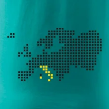 Mapa Európy - Taliansko Mapa Európy - Taliansko