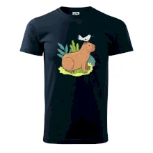 Kapybara a vtáčik