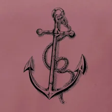 Kotva kreslená ceruzkou