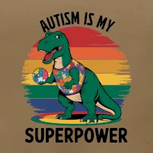 Dinousarus a puzzle  Autism is my superpower