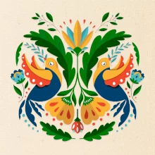 Folklór - dve holubica