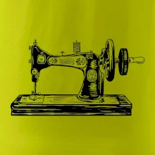 Šijací stroj - starý kreslený