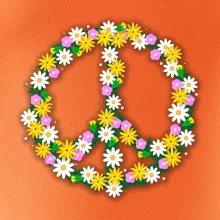 Peace symbol margaréty