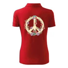 Peace symbol pieskový