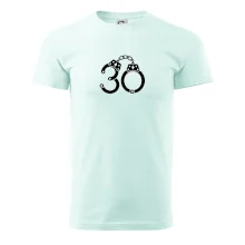 Narodeninové tričko pre policajta - putá 30 Narodeninové tričko pre policajta - putá 30