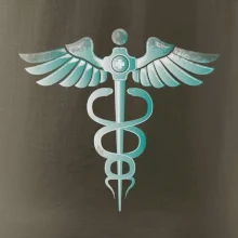 Hrdinovia zdravotníctva - logo (Pecka design)