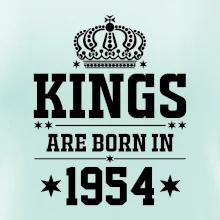 Kings are born in 1954