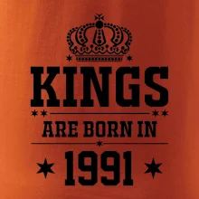 Kings are born in 1991
