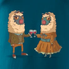 Alpaky s vínom pár