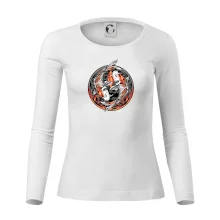 Yin & Yang Koi kapor - oranžový Yin & Yang Koi kapor - oranžový