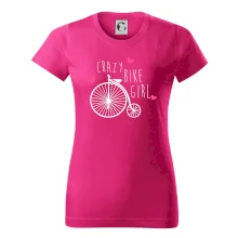 Crazy bike girl