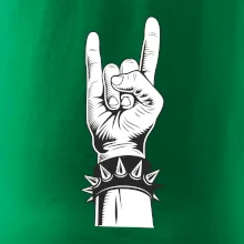 Rock ruka s náramkom