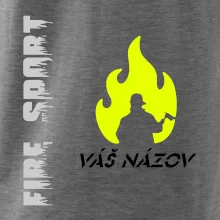 Hasiči - oheň - Váš názov - Prsník + chrbát