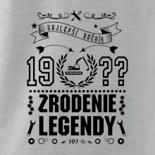 Zrodenie legendy pre strojníka Zrodenie legendy pre strojníka