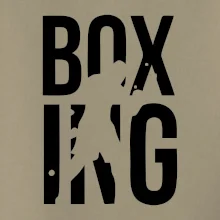 Nápis Boxing