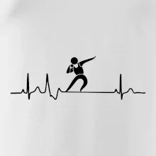 EKG vrh guľou EKG vrh guľou