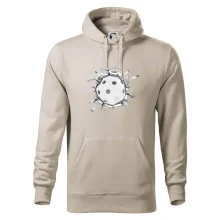 Florbal lopta v triku Florbal lopta v triku