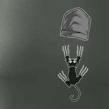 Mačka vypadla z vrecka