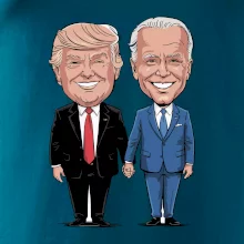 Trump a Biden - veľký kamaráti