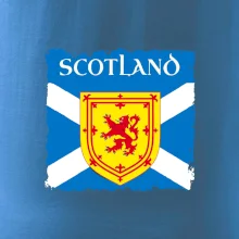 Škótska vlajka s erbom leva