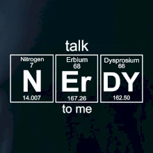 Talk nerdy - periodická tabuľka Talk nerdy - periodická tabuľka