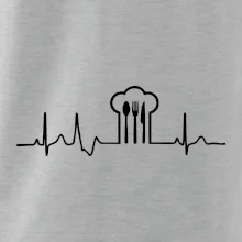EKG kuchár čiapky a príbory