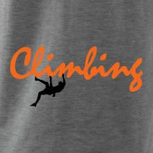 Climbing písací text Climbing písací text