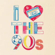 Aj love 90s - srdce a kazeta