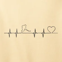 Hokejový hráč EKG