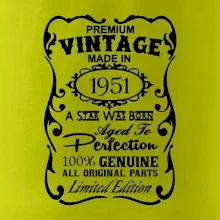 Vintage Etiketa - 1951