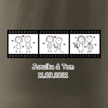 Svadobný deň - váš nápis (Hana-creative)