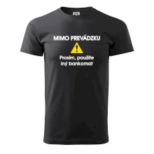 Mimo prevádzku prosím, použite iný bankomat Mimo prevádzku prosím, použite iný bankomat