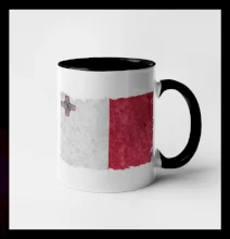 Vlajka Malta ohrýzaná