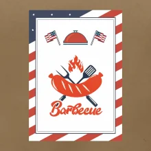 USA BBQ POSTER