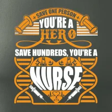 Save one person - hero nurse