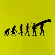 Evoluce kanoe nad hlavou