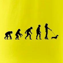 Jazvečík Evolúcia žena