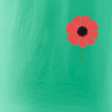 Vlčí mak ikonka na prsníku