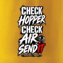 Kontrola zásobníka – Check Hopper Air paintball