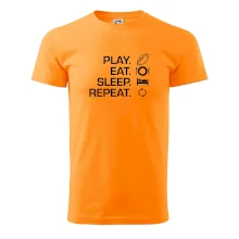 Play Eat Sleep Repeat americký fotbal Play Eat Sleep Repeat americký fotbal