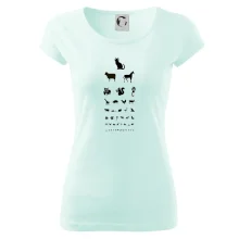 Očný test zvieratká Očný test zvieratká