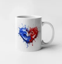 Srdce rozprsknuté - Francúzske farby