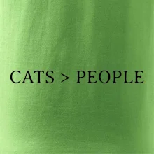 Cats > people